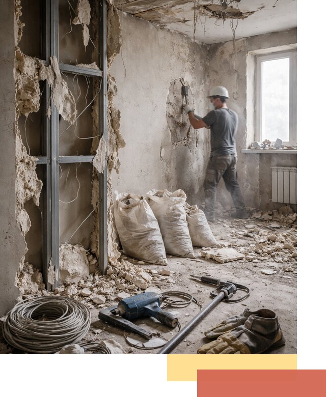 Профессиональный демонтаж зданий и конструкций в Воркуте