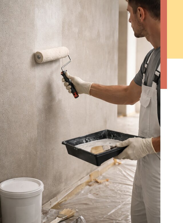 Грунтовка стен в Воркуте от 2262 руб. м2 — быстро, недорого, с материалом | ОТДЕЛОЧНИК-Врк