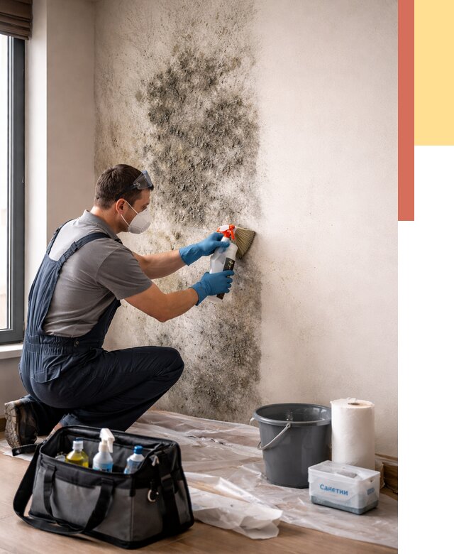 Удаление плесени со стен в Воркуте от 2210 руб. — быстро и недорого | ОТДЕЛОЧНИК-Врк