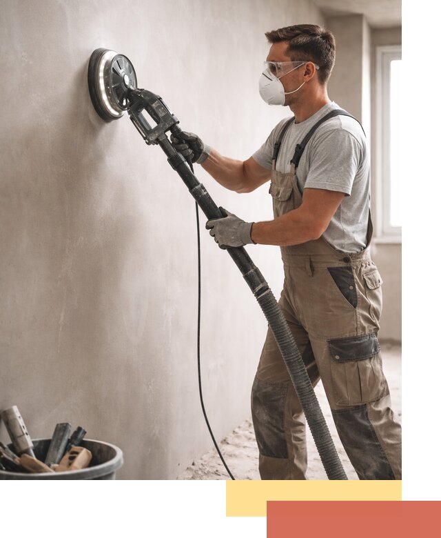 Профессиональная шлифовка стен в Воркуте быстро и качественно