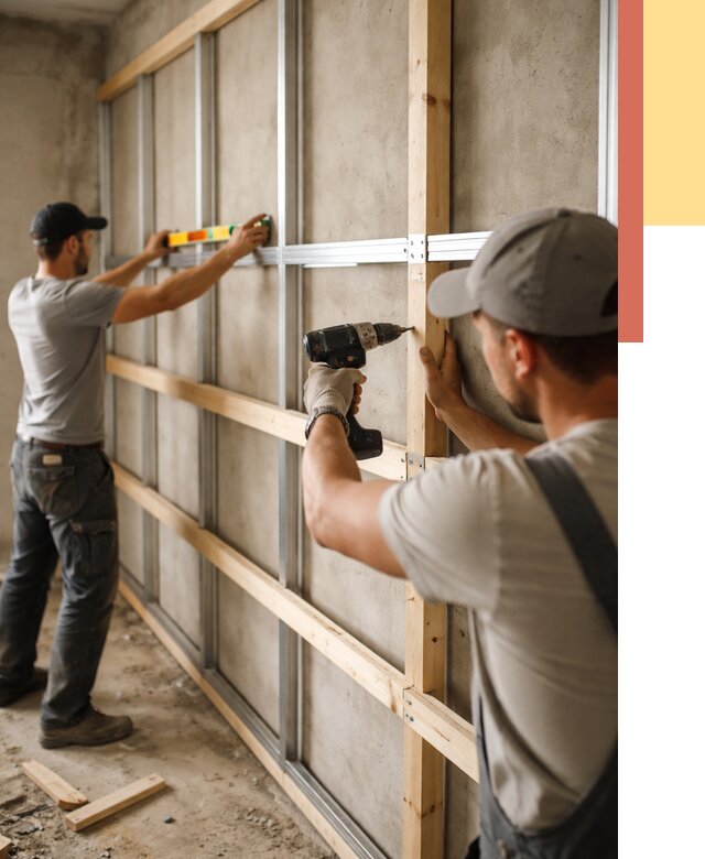 Устройство обрешетки под панели в Воркуте от 2159 руб. — монтаж под ключ | ОТДЕЛОЧНИК-Врк