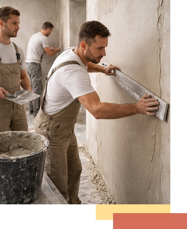 Штукатурка стен без маяков в Воркуте быстро и качественно