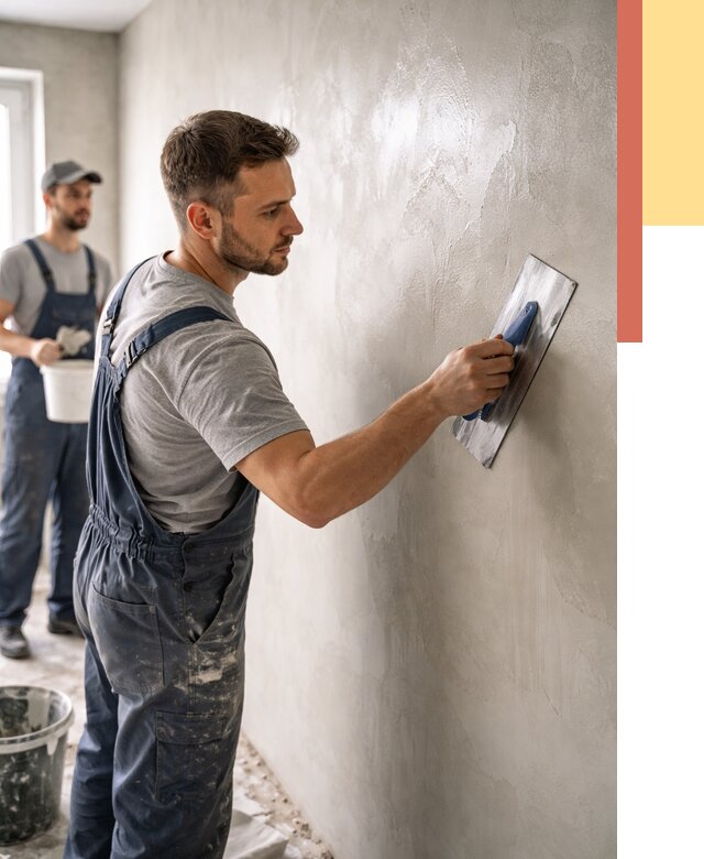 Глянцевание штукатурки стен в Воркуте от 7711 руб. — услуги и затирка | ОТДЕЛОЧНИК-Врк