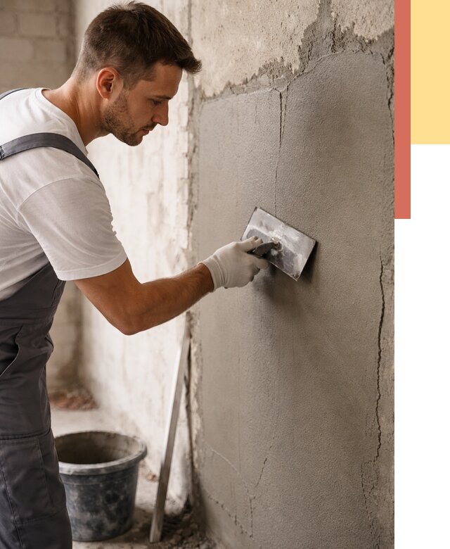 Штукатурка стен под плитку в Воркуте от 4318 руб./м2 — выравнивание под плитку | ОТДЕЛОЧНИК-Врк