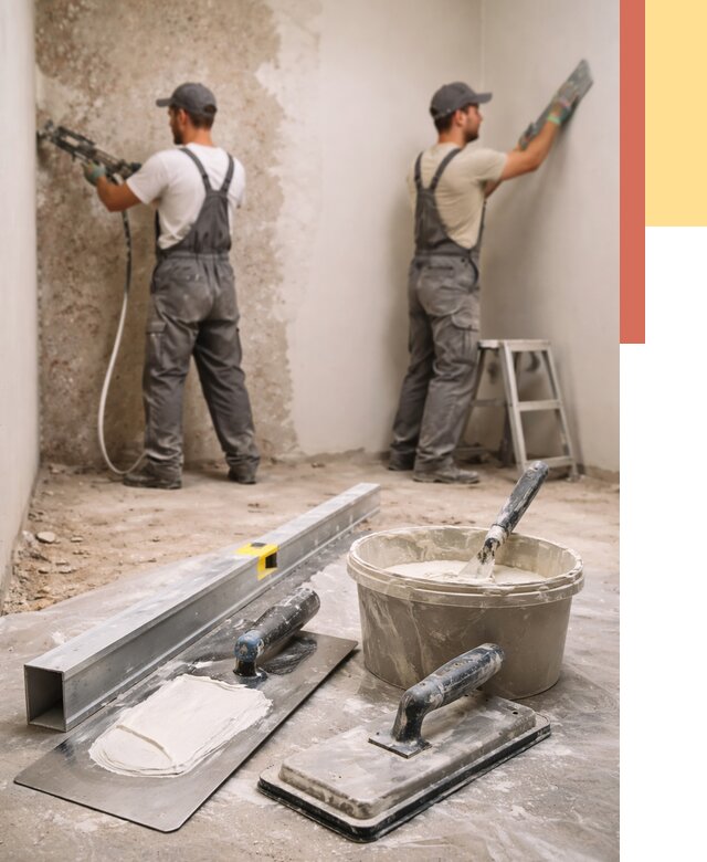 Штукатурка стен под обои в Воркуте от 4626 руб./м2 — выравнивание под обои | ОТДЕЛОЧНИК-Врк