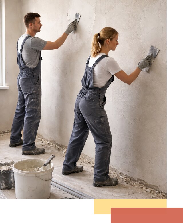 Штукатурка стен под обои в Воркуте профессионально и быстро