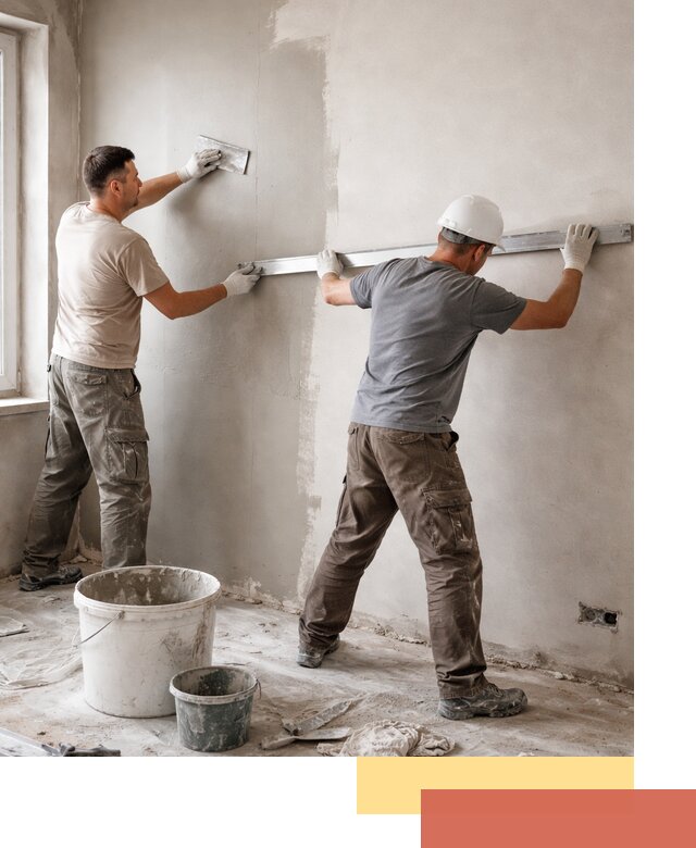 Штукатурка стен под покраску в Воркуте качественно и быстро