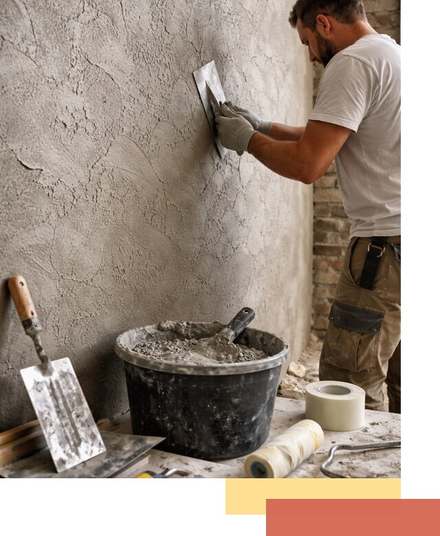 Декоративная штукатурка лофт в Воркуте — отделка стен и потолков