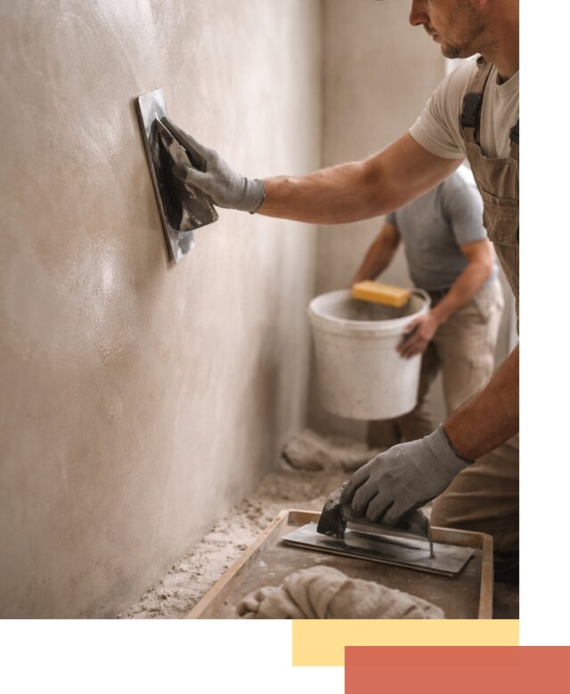 Нанесение марокканской штукатурки таделакт в Воркуте