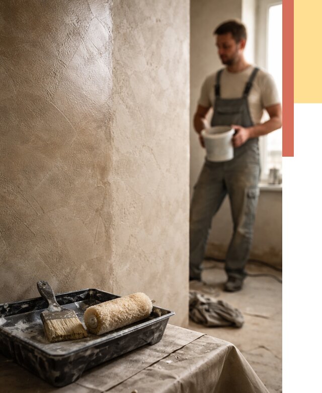 Нанесение воска на штукатурку в Воркуте от 3598 руб. | Услуги ОТДЕЛОЧНИК-Врк