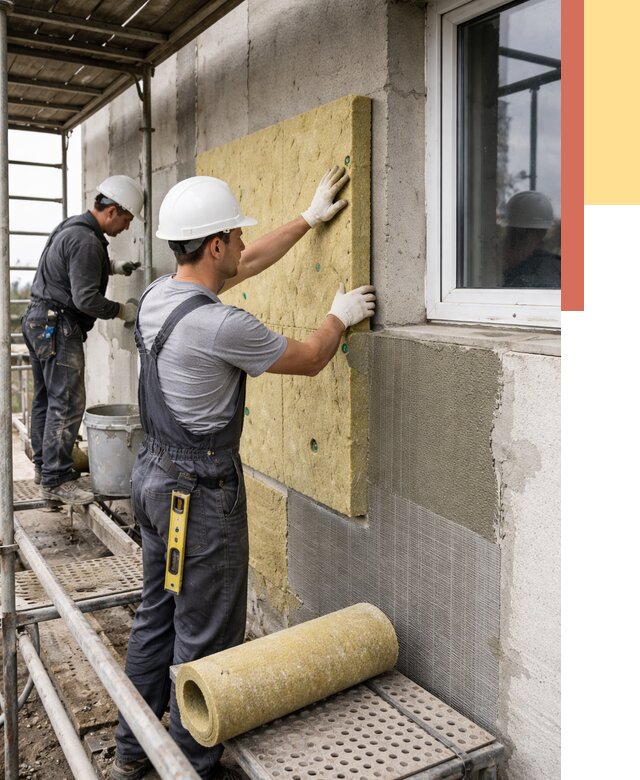 Утепление стен в Воркуте от 4421 руб. под ключ — быстро и недорого | ОТДЕЛОЧНИК-Врк