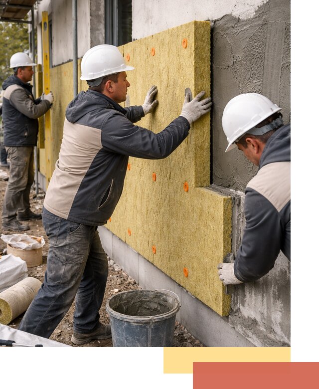 Утепление стен минватой в Воркуте — тепло и звукоизоляция