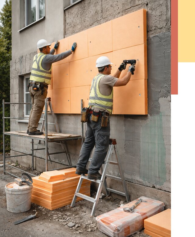 Утепление стен пеноплексом в Воркуте от 1902 руб./м2 — быстро и недорого | ОТДЕЛОЧНИК-Врк