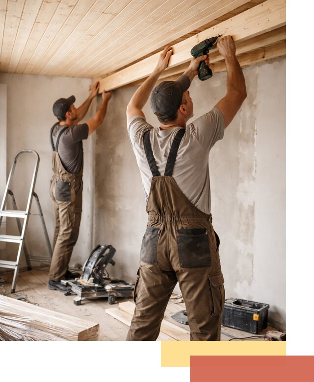 Монтаж потолка из вагонки в Воркуте профессионально и аккуратно