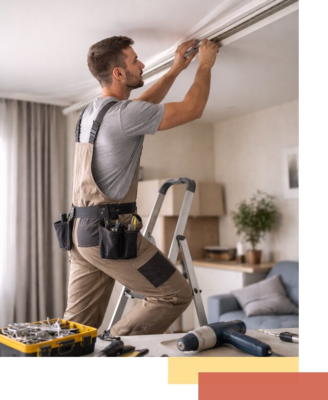 Ремонт натяжных потолков в Воркуте — качественно и оперативно