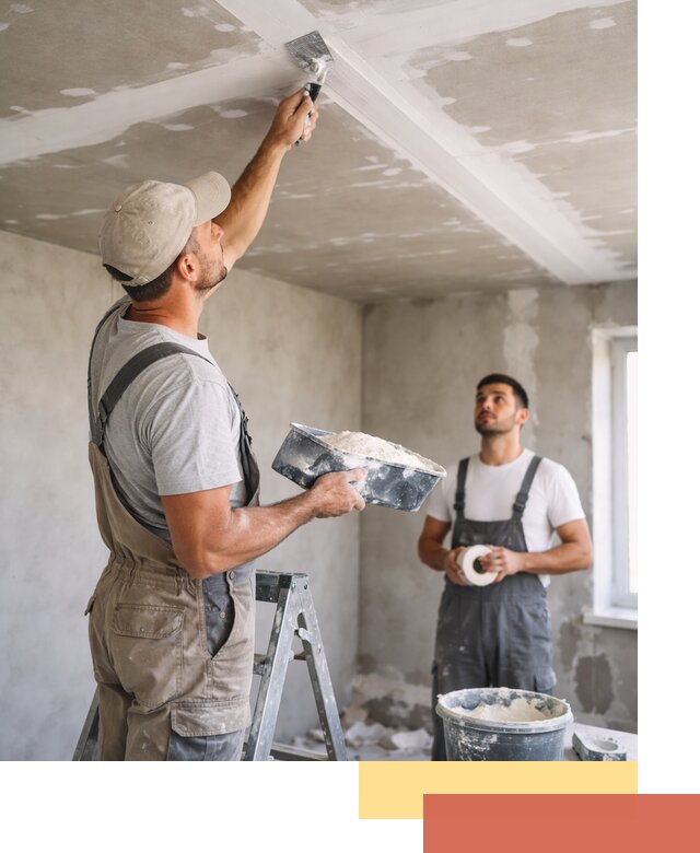 Обработка швов потолка ГКЛ в Воркуте: качественная заделка и шпатлевка