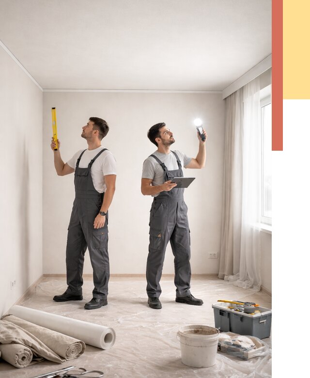 Отделка потолка в Воркуте недорого от 771 руб/м2 | Услуги ОТДЕЛОЧНИК-Врк