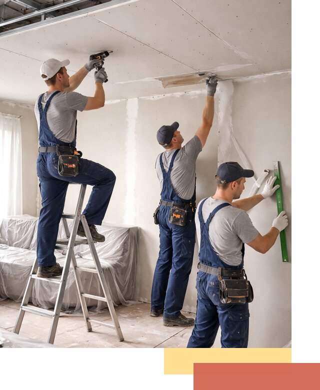 Профессиональная отделка потолка в Воркуте быстро и качественно